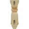 Ekena Millwork 3 3/8"W x 6 1/2"D x 10 1/2"H Los Angeles Hollow Back Corbel, Maple COR03X06X10HAMA - alternate 2